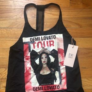 Demi Lovato workout tank
